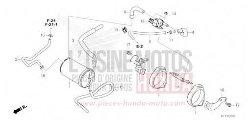 CUVETTE CRF300LRAM de 2021